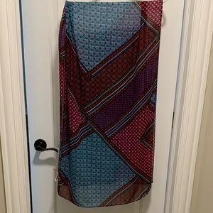 Calvin Klein Multicolor Geometric Scarf